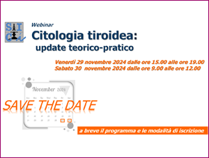 Webinar Citologia tiroidea: update teorico-pratico